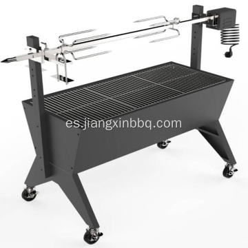 Asador de asador de carbón mediano de 39 pulgadas